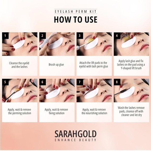 Brand New Lash Lift Kit Professional Eyelash Perm Kit Long-Lasting Salon Curl - Picture 3 of 15